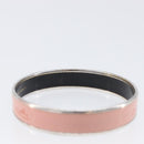 HERMES Bangle Metal Pink Auth bs36918-8