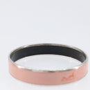 HERMES Bangle Metal Pink Auth bs36918-9