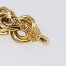 CELINE Necklace Metal Gold Auth bs36921-14