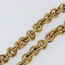 CELINE Necklace Metal Gold Auth bs36921-9