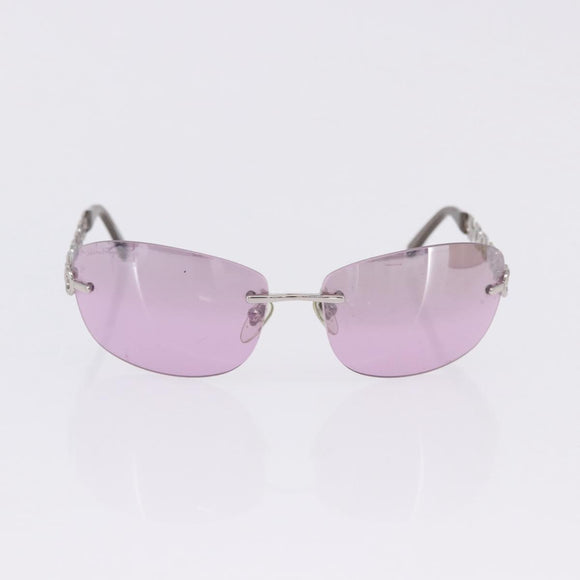 GUCCI Salvatore Ferragamo Sunglasses Metal 2 Set Purple Blue Auth bs36922