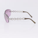 GUCCI Salvatore Ferragamo Sunglasses Metal 2 Set Purple Blue Auth bs36922-15