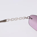 GUCCI Salvatore Ferragamo Sunglasses Metal 2 Set Purple Blue Auth bs36922-17