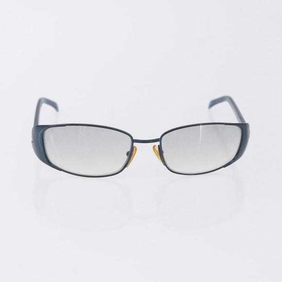GUCCI Salvatore Ferragamo Sunglasses Metal 2 Set Purple Blue Auth bs36922