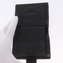CHANEL Wallet Leather 3 Set Black CC Auth bs36923-17