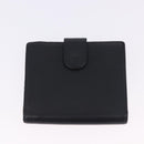 CHANEL Wallet Leather 3 Set Black CC Auth bs36923-20