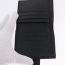 CHANEL Wallet Leather 3 Set Black CC Auth bs36923-25