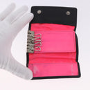 CHANEL Wallet Leather 3 Set Black CC Auth bs36923-9
