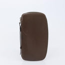 LOUIS VUITTON Taiga Organizer Atoll Travel Case 2 Set Brown Epicea Auth bs36926-13