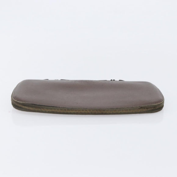 LOUIS VUITTON Taiga Organizer Atoll Travel Case 2 Set Brown Epicea Auth bs36926