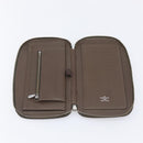 LOUIS VUITTON Taiga Organizer Atoll Travel Case 2 Set Brown Epicea Auth bs36926-24