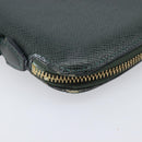 LOUIS VUITTON Taiga Organizer Atoll Travel Case 2 Set Brown Epicea Auth bs36926-9