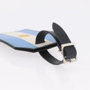 LOUIS VUITTON Porto Address Charm Leather 2 Set Red Blue LV Auth bs36927-5
