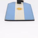 LOUIS VUITTON Porto Address Charm Leather 2 Set Red Blue LV Auth bs36927-7