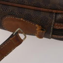 CELINE Macadam Canvas Shoulder Bag PVC Leather 3 Set Brown Auth bs36930-13