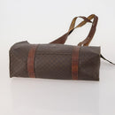 CELINE Macadam Canvas Shoulder Bag PVC Leather 3 Set Brown Auth bs36930-7