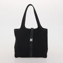Salvatore Ferragamo Shoulder Bag Nylon Canvas Felt 4 Set Black Auth bs36931-21