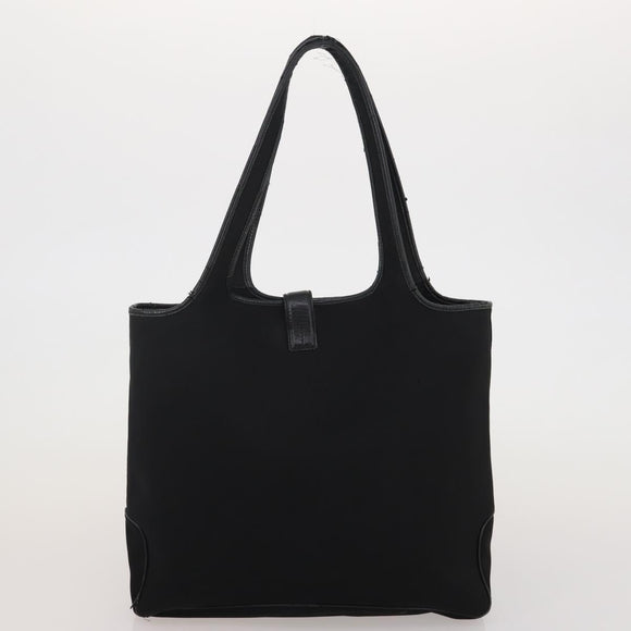 Salvatore Ferragamo Shoulder Bag Nylon Canvas Felt 4 Set Black Auth bs36931