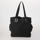 Salvatore Ferragamo Shoulder Bag Nylon Canvas Felt 4 Set Black Auth bs36931-3