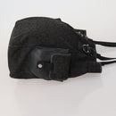 Salvatore Ferragamo Shoulder Bag Nylon Canvas Felt 4 Set Black Auth bs36931-4