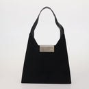 Salvatore Ferragamo Shoulder Bag Nylon Canvas Felt 4 Set Black Auth bs36931-9