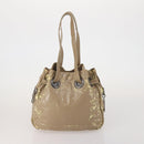 Christian Dior Shoulder Bag Nylon PVC Canvas 2 Set Brown Auth bs36932-3