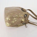 Christian Dior Shoulder Bag Nylon PVC Canvas 2 Set Brown Auth bs36932-4