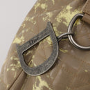 Christian Dior Shoulder Bag Nylon PVC Canvas 2 Set Brown Auth bs36932-9