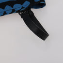 BOTTEGA VENETA Hand Bag Canvas 2way Blue Auth bs36936-9