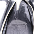 Gianni Versace Tote Bag Canvas Black Silver Auth bs36941-17