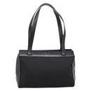 Gianni Versace Tote Bag Canvas Black Silver Auth bs36941-13