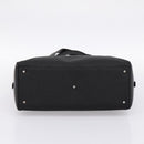 Gianni Versace Tote Bag Canvas Black Silver Auth bs36941-5