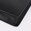 CELINE Business Bag Leather Black Gold Auth bs36942A-13