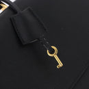 CELINE Business Bag Leather Black Gold Auth bs36942A-15