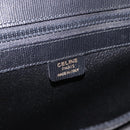 CELINE Business Bag Leather Black Gold Auth bs36942A-17