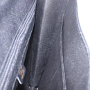 CELINE Business Bag Leather Black Gold Auth bs36942A-19