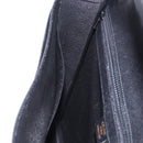 CELINE Business Bag Leather Black Gold Auth bs36942A-20