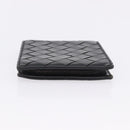 BOTTEGA VENETA INTRECCIATO Bifold Wallet Leather Black Auth bs36945-5