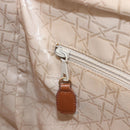 Christian Dior Canage Hand Bag Leather Brown Gold Auth bs36947-21