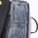 GIVENCHY Hand Bag Leather 2way Black Gold Auth bs36948-20