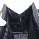 Salvatore Ferragamo Hand Bag Leather Black Gold Auth bs36950-17