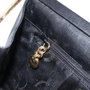 Salvatore Ferragamo Hand Bag Leather Black Gold Auth bs36950-19