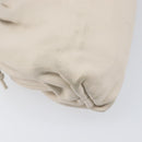 BOTTEGA VENETA Shoulder Bag Leather Ivory Gold Auth bs36951-9