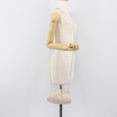 BOTTEGA VENETA Shoulder Bag Leather Ivory Gold Auth bs36951-21