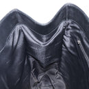 LOEWE Tote Bag Canvas PVC Black Silver Auth bs36953-20