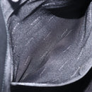 LOEWE Tote Bag Canvas PVC Black Silver Auth bs36953-22