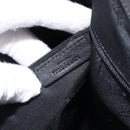 LOEWE Tote Bag Canvas PVC Black Silver Auth bs36953-12