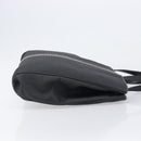 LOEWE Tote Bag Canvas PVC Black Silver Auth bs36953-3