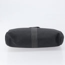 LOEWE Tote Bag Canvas PVC Black Silver Auth bs36953-5