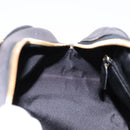 Christian Dior Trotter Canvas Hand Bag Black Gold Auth bs36954-20